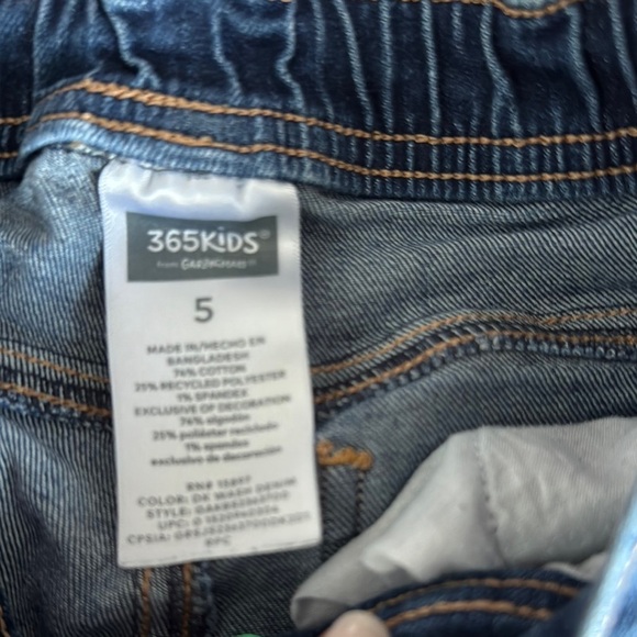 Garanimals Blue Casual Shorts with Cuffed Hem - Picture 3 of 3